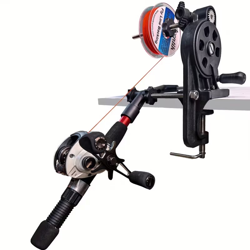 Fishing Equipment Line - Aventik Fishing Line Winding Spooler, Bidirectional