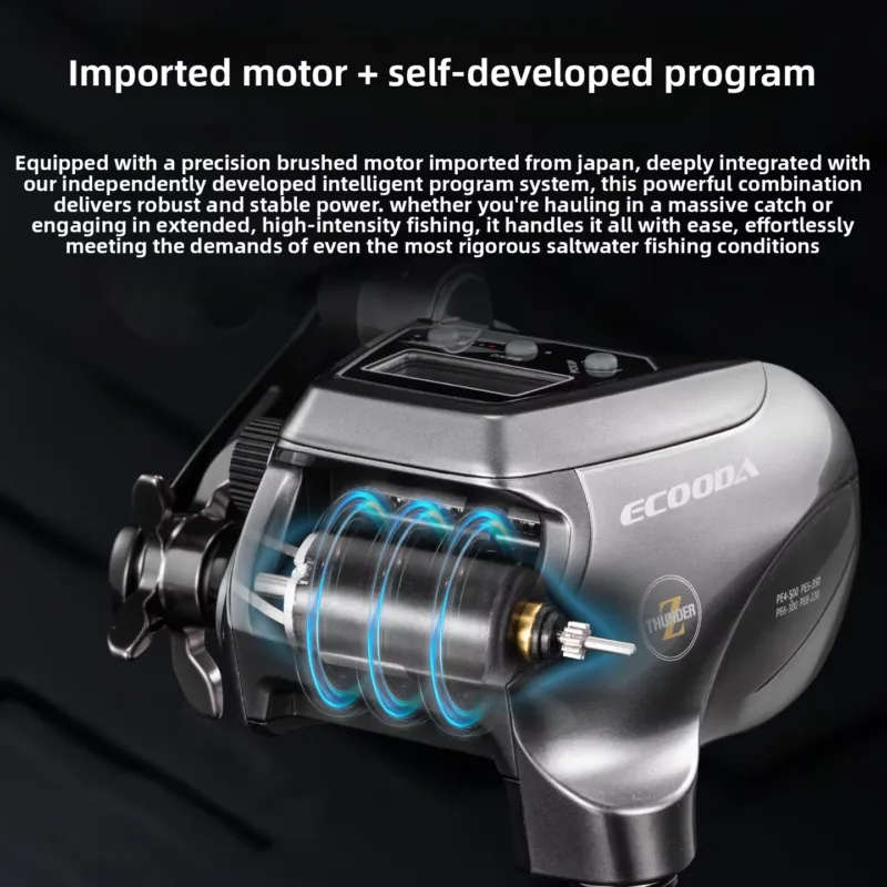 【2026 Hot Selling】 Ecooda New  - Electric Fishing Reel 评论和价格