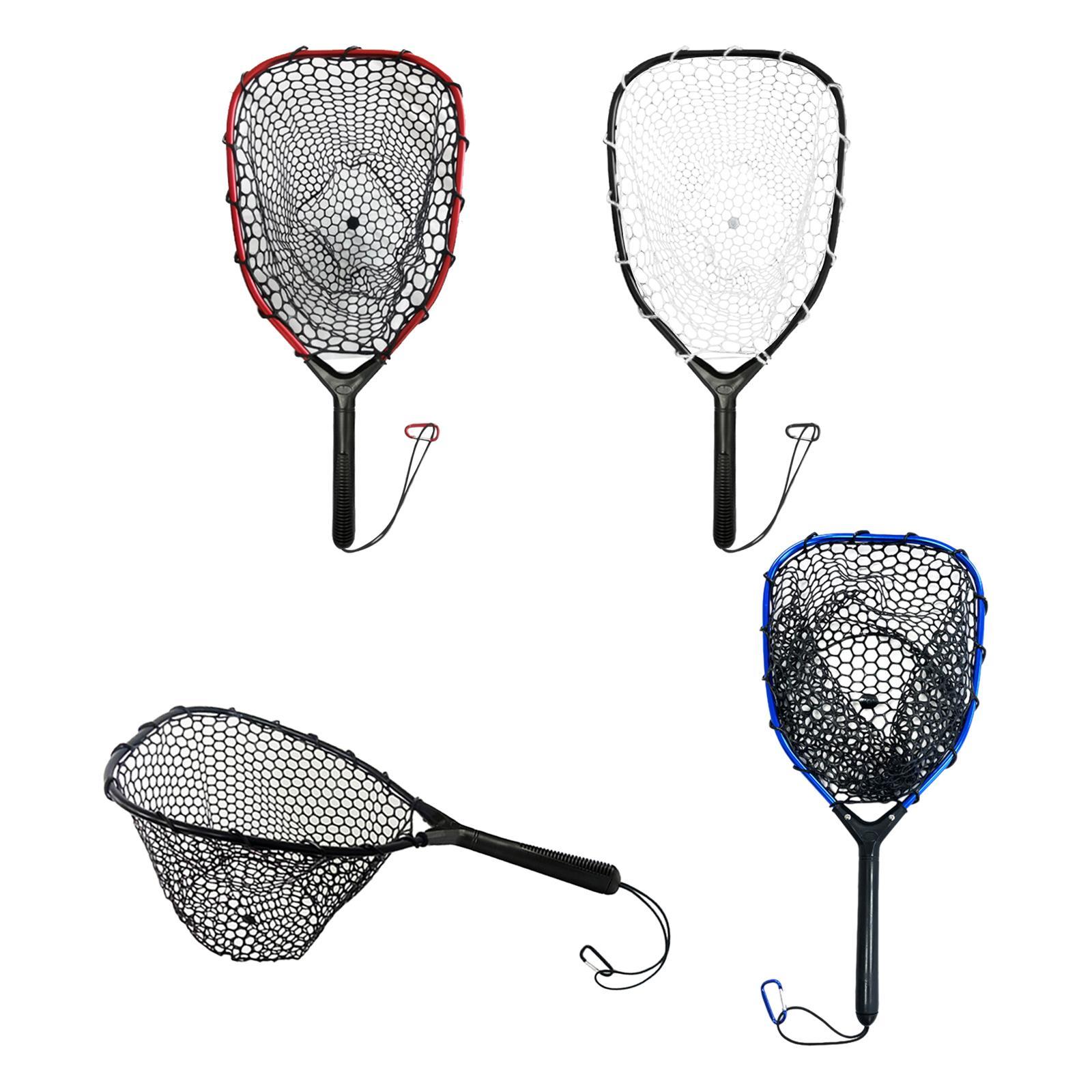 Fishing Net Silicone Mesh Ligh - Landing Net Telescopic 评论和价格