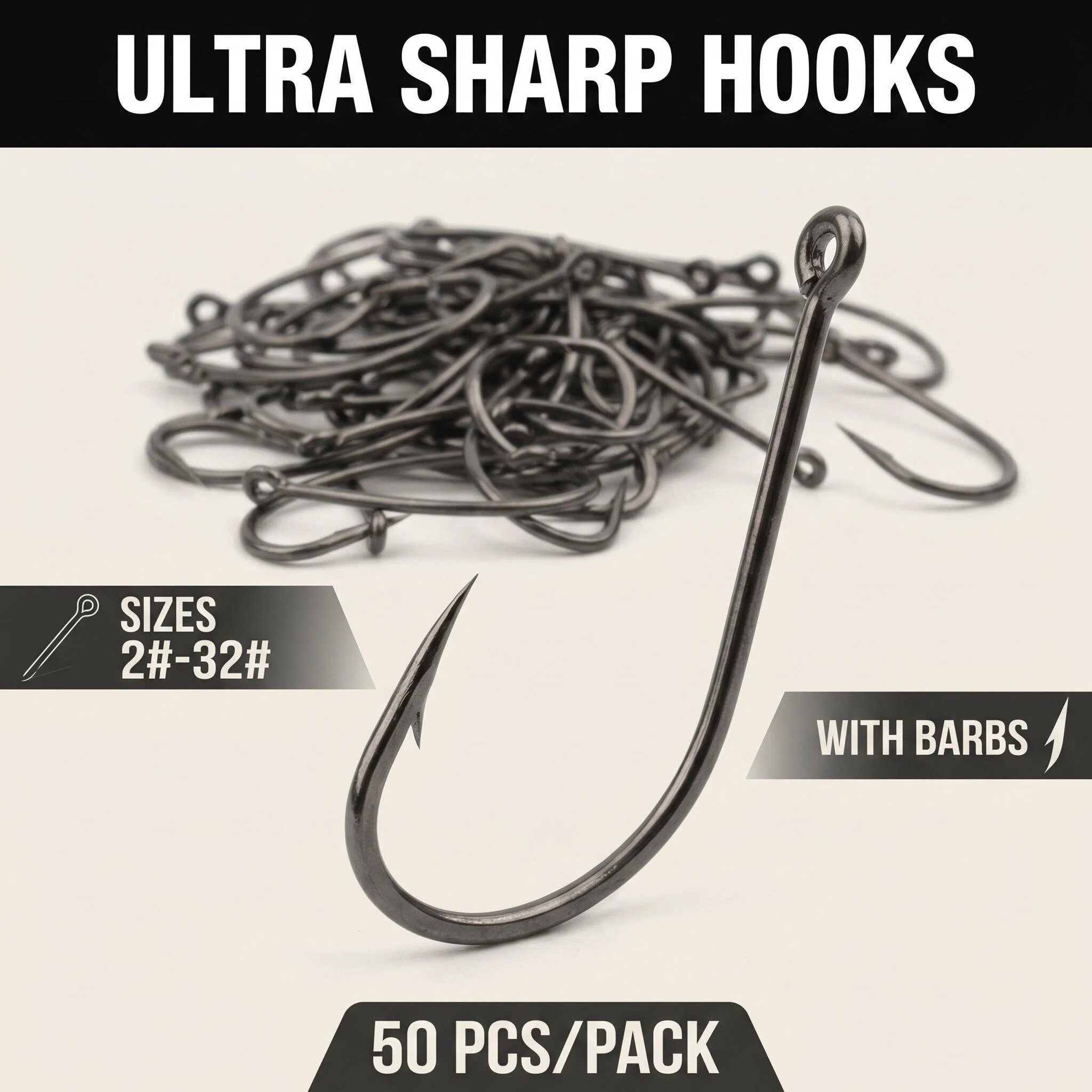 Clearance Sale 50pcs Curved Ba - Fishing Equipment Market 评论和价格
