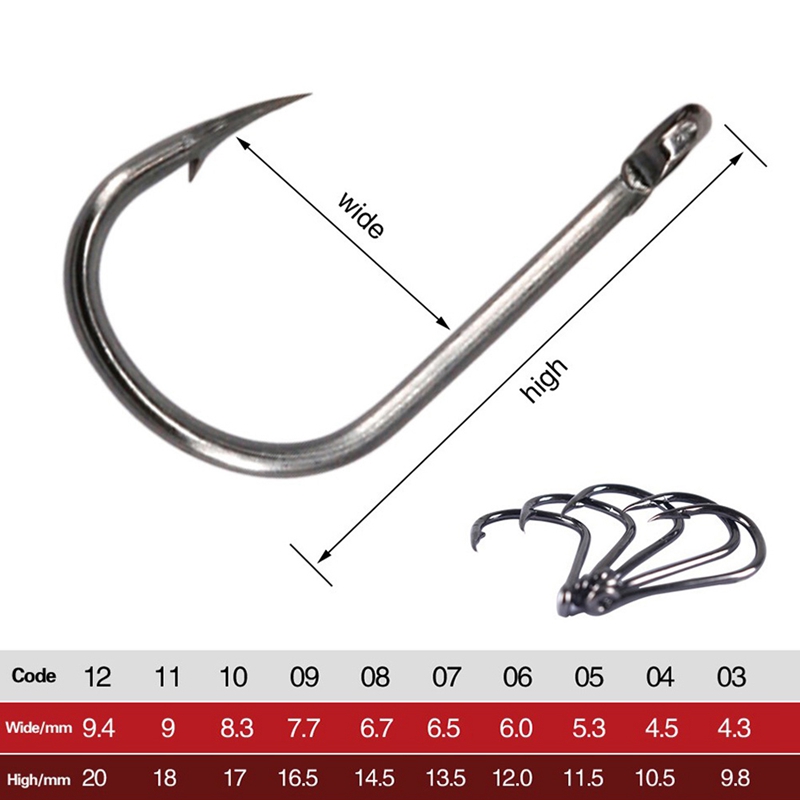 1000 PCS Fishing Hooks Set Hig - Fishing Hook 评论和价格