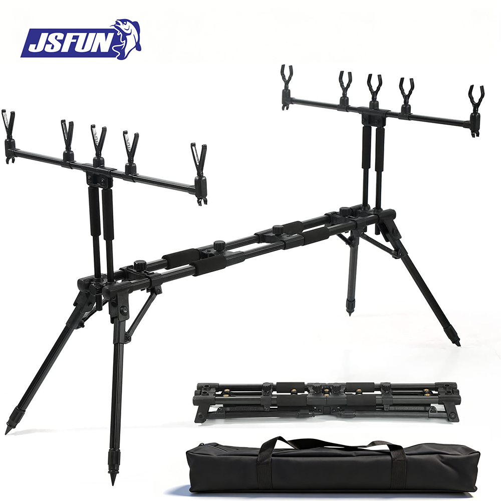 JSFUN  Adjustable 5-Rod Fishin - Fishing Rod Pod 评论和价格