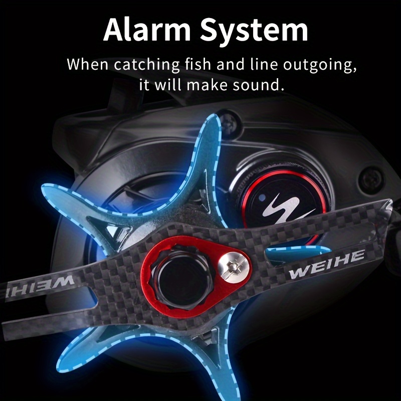 WEIHE  Carbon  Body Baitcastin - Abu Garcia Reel Max 评论和价格