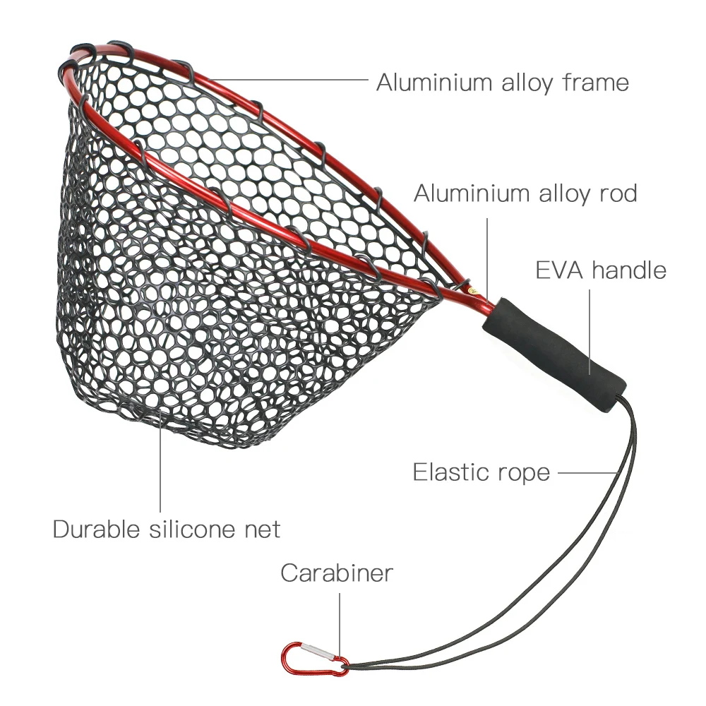 Portable Fishing Nets Ultralig - Landing Net Telescopic 评论和价格
