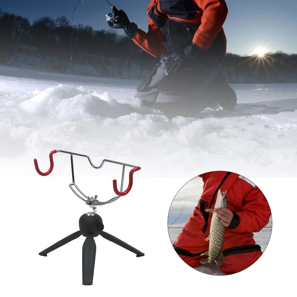 360° Adjustable Ice Fishing Ro - Fishing Rod Pod 评论和价格