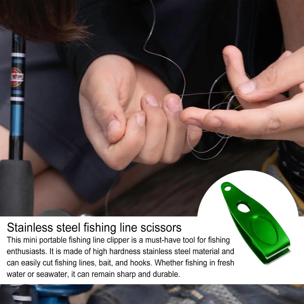 1pc Portable Fishing Line Cutt - Fishing Equipment Line 评论和价格