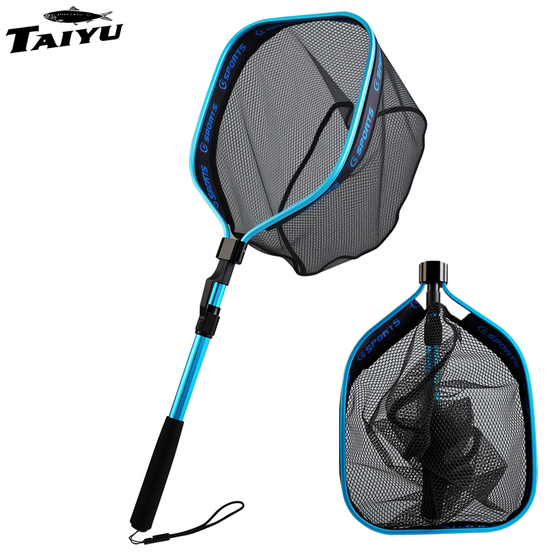 Scalable Fishing Net,Aluminum  - Landing Net Telescopic 评论和价格